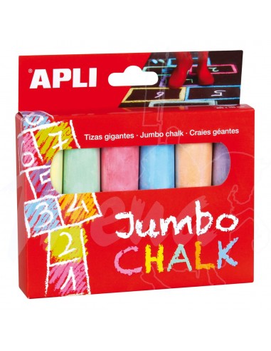 TIZA SUELO APLI JUMBO 6 uds