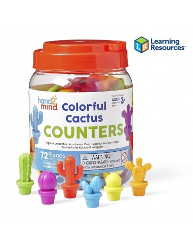 CONTANDORES CACTUS COLORES LEARNING...