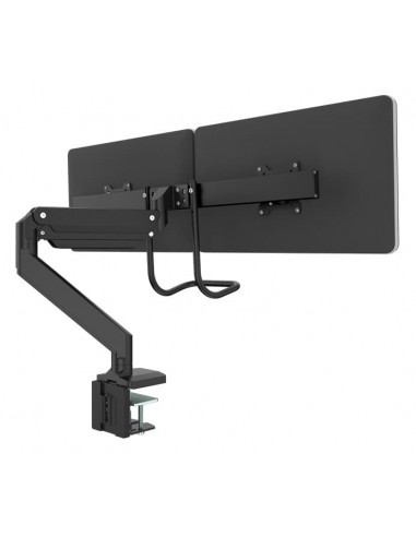 BRAZO MONITOR DOBLE FELLOWES EPPA™ NEGRO