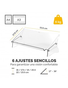 SOPORTE ATRIL FELLOWES CLARITY 2