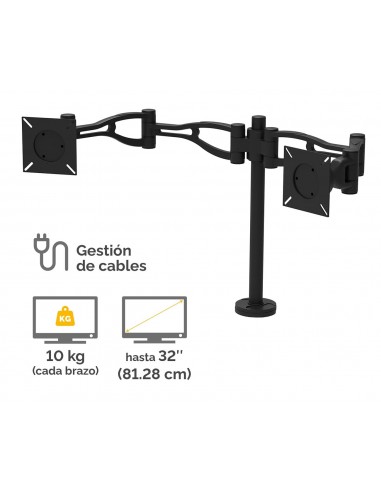 BRAZO MONITOR INDIVIDUAL FELLOWES VISTA™