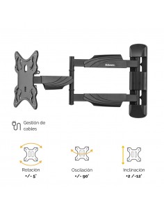 SOPORTE PARED PARA TV FELLOWES 2