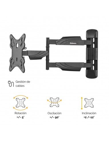 SOPORTE PARED PARA TV FELLOWES