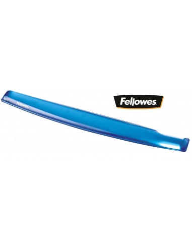 REPOSAMUÑECAS TECLADO FELLOWES GEL AZUL