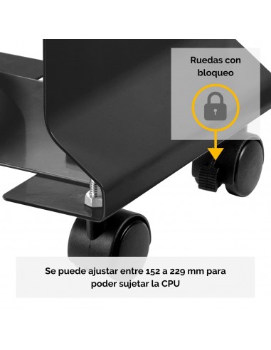 SOPORTE METÁLICO CPU FELLOWES