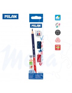 LAPIZ BICOLOR MILAN CAJA 12... 2
