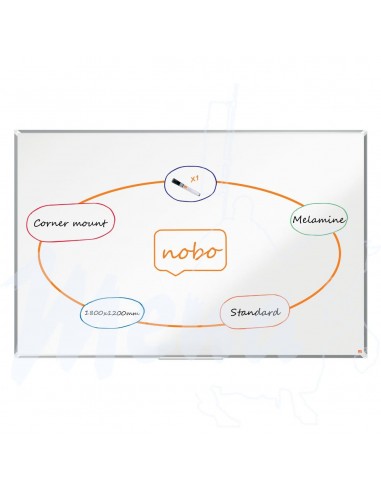PIZARRA MELAMINA NOBO PREMIUM PLUS...