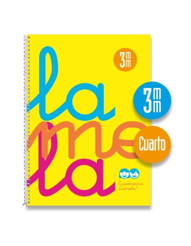 CUADERNO LAMELA 4º ESPIRAL CUBIERTA...