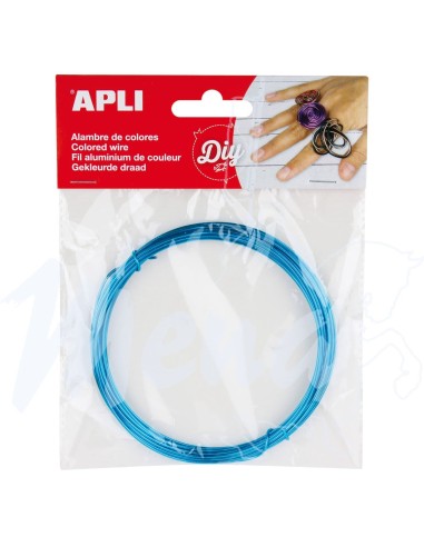 ALAMBRE APLI 1,5 mm x 5 m AZUL