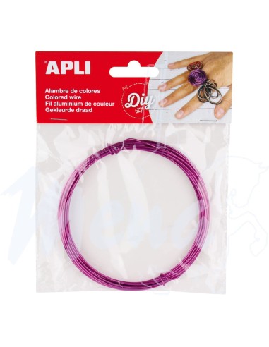 ALAMBRE APLI 1,5 mm x 5 m ROSA