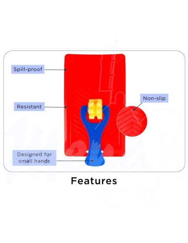 SET RODILLOS Y PINCELES BANDEJA