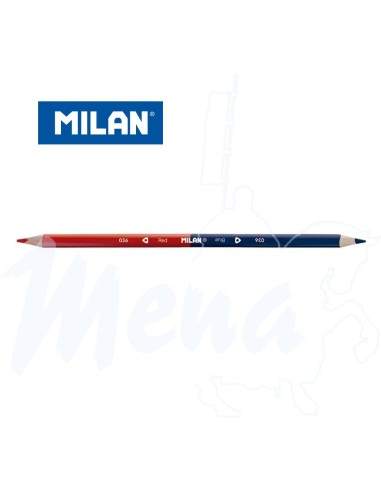 LAPIZ BICOLOR MILAN CAJA 12 uds