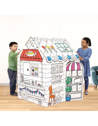 CASITA JUEGOS CARTÓN