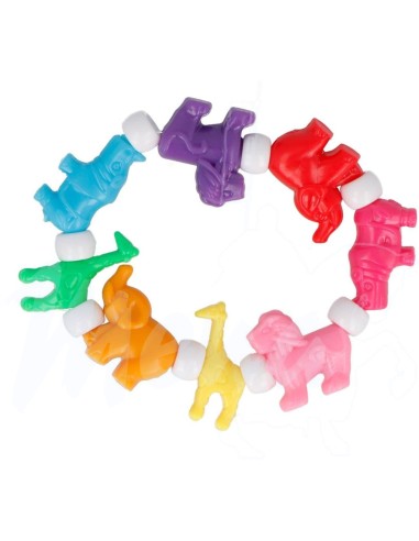 CUENTAS ANIMALES 21 mm SURTIDO 120 ud