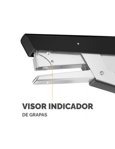 GRAPADORA FELLOWES TENAZA LX890 NEGRO