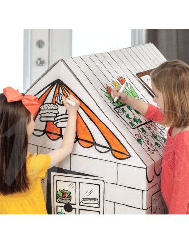 CASITA JUEGOS CARTÓN