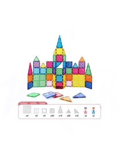 CONSTRUCCIÓN MAGNETIC 100 PIEZAS