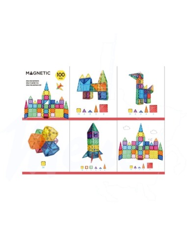 CONSTRUCCIÓN MAGNETIC 100 PIEZAS
