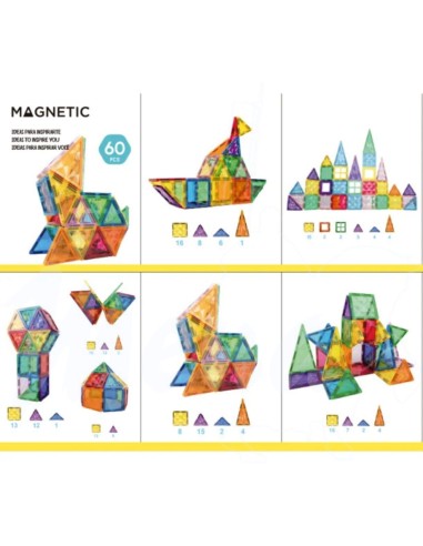 CONSTRUCCIÓN MAGNETIC 60 PIEZAS
