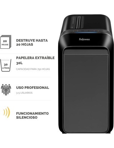 DESTRUCTORA FELLOWES LX220