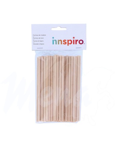 PALOS REDONDO MADERA NATURAL 150 x 5...