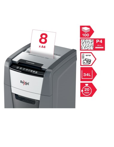 DESTRUCTORA REXEL OPTIMUN AutoFeed+ 100X