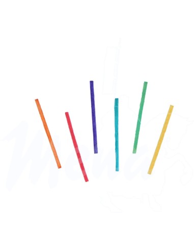 PALOS REDONDO MADERA COLORES 49 x 2...