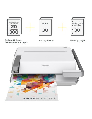 ENCUADERNADORA FELLOWES 3 en 1 LYRA