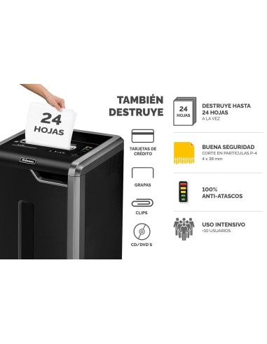 DESTRUCTORA FELLOWES 325Ci