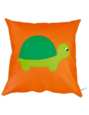 COJÍN CUADRADO TORTUGA 45 x 45 cm.