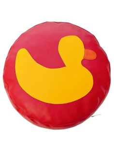 COJÍN REDONDO PATO Ø 45 cm.