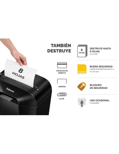 DESTRUCTORA FELLOWES LX45