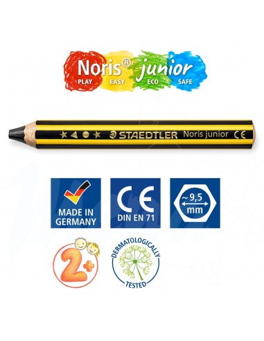 LÁPIZ STAEDTLER NORIS JUNIOR 141 6 uds