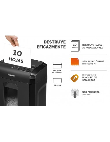 DESTRUCTORA FELLOWES 10M