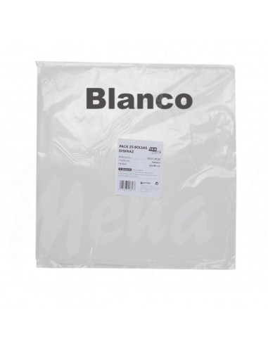 BOLSA DISFRACES 65 x 90 cm. BLANCO 25...