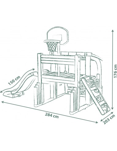 CENTRO ACTIVIDADES SMOBY LIFE FUN CENTER