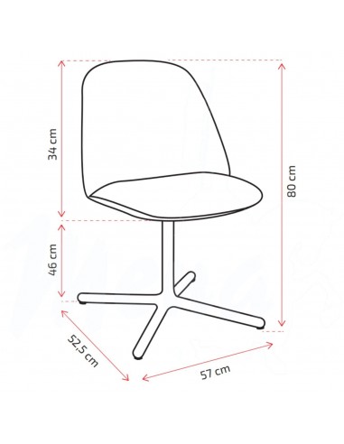 SILLA GIA ESTRELLA BEIGE GRAY