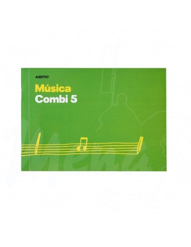 CUADERNO MÚSICA COMBI 5 ADDITIO
