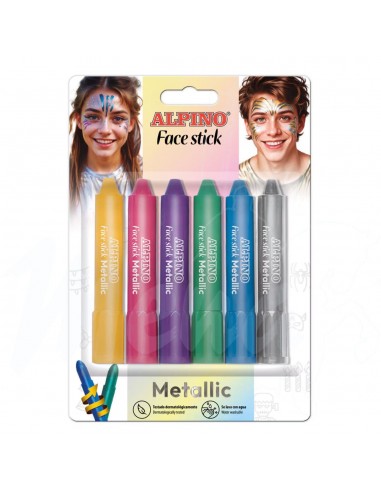 MAQUILLAJE FACE STICK ALPINO METALICO...