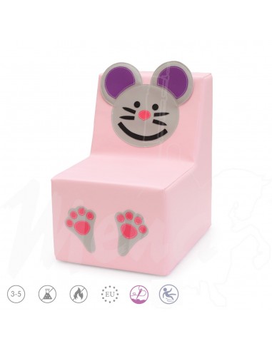 SOFÁ INDIVIDUAL RATÓN 35 x 45 x 50 cm.