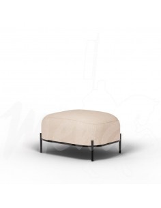 PUF YOKO LINEN WHITE