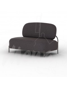 SOFA YOKO 2 PLAZAS LAVA GRAY