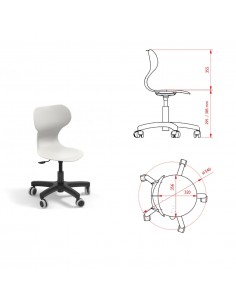 SILLA MIA MINI LIFT OCRE 2