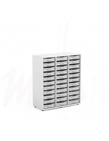 ARMARIO SOPHIE CON 33 CUBETAS BLANCO