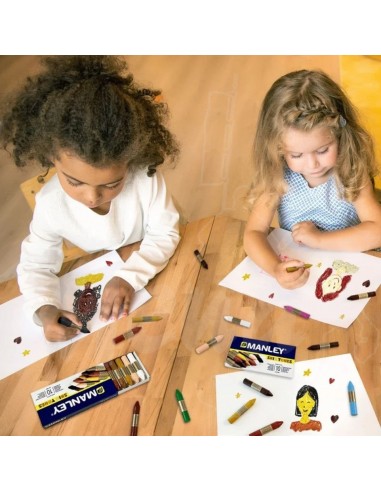 CERAS MANLEY 10 ceras MULTICULTURALES