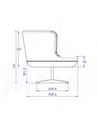 BUTACA MANNY SAGE MINT