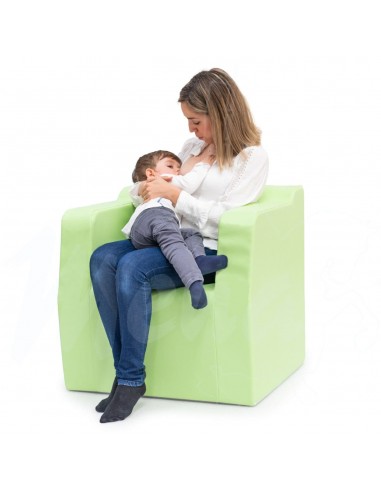 SOFÁ LACTANCIA CON APOYABRAZOS