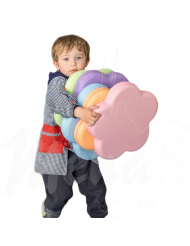 COJUNTO 5 COJINES DE FLOR 35 x 5 cm.