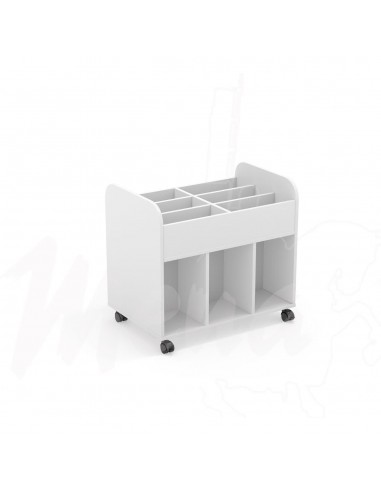 CARRO LIBRERÍA DAN BLANCO