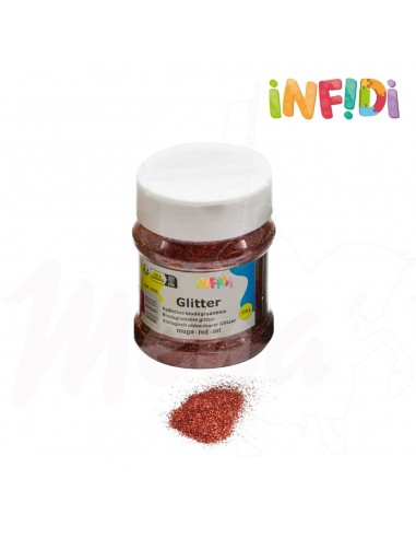 PURPURINA BIODEGRADABLE 100 g ROJA